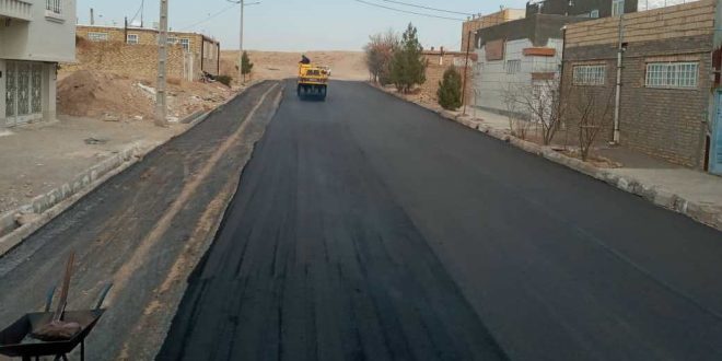 شهردار تایباد: عملیات زیرسازی و آسفالت  تمامی خیابان ها و معابر شهرک امام علی(ع)، به پایان رسید.