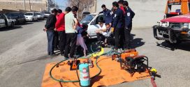 برگزاری دوره آموزشی امداد و نجات تصادفات جاده ای ویژه پرسنل سازمان آتش نشانی و خدمات ایمنی شهرداری تایباد