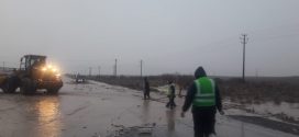 شهردار تایباد: باران سیل آسا باعث بسته شدن خیابانهای اصلی شهر تایباد شد.